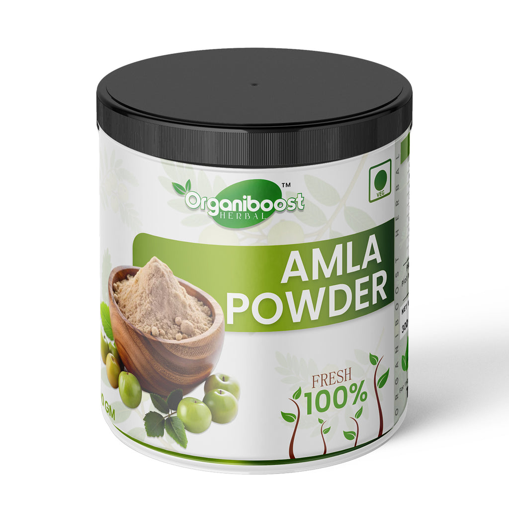 ORGANIBOOST HERBAL Amla powder 300g, 100% Pure and Organic