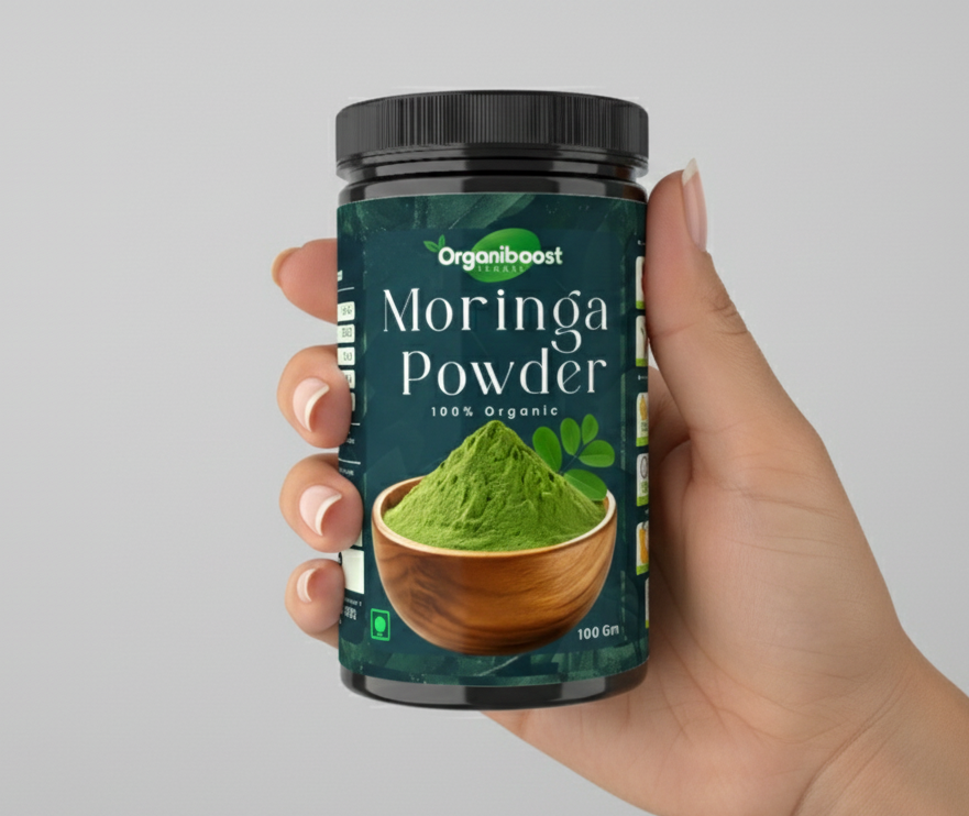 Organiboost Herbal 100 Gm Moringa Powder
