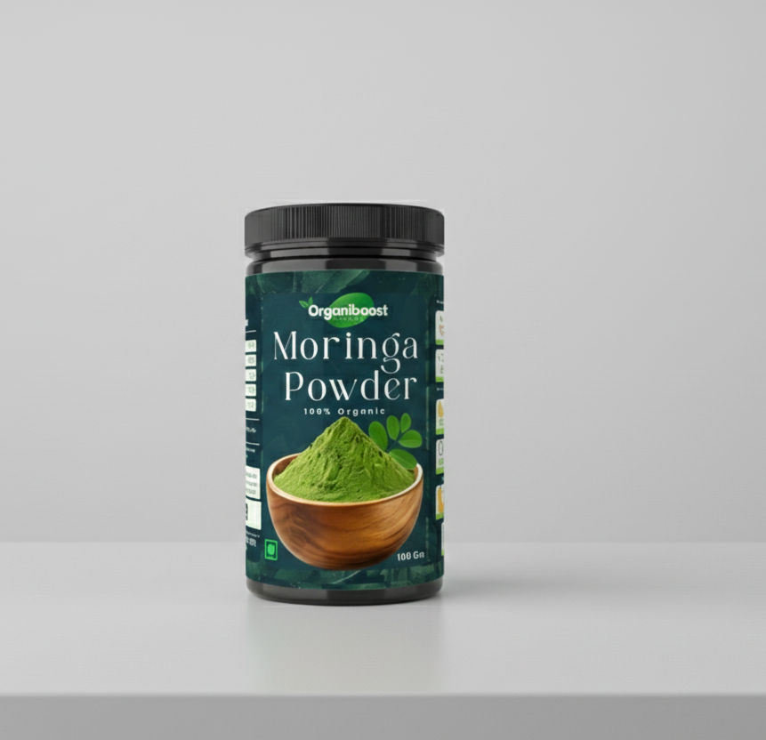 Organiboost Herbal 100 Gm Moringa Powder