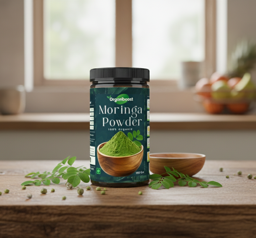 Organiboost Herbal 100 Gm Moringa Powder